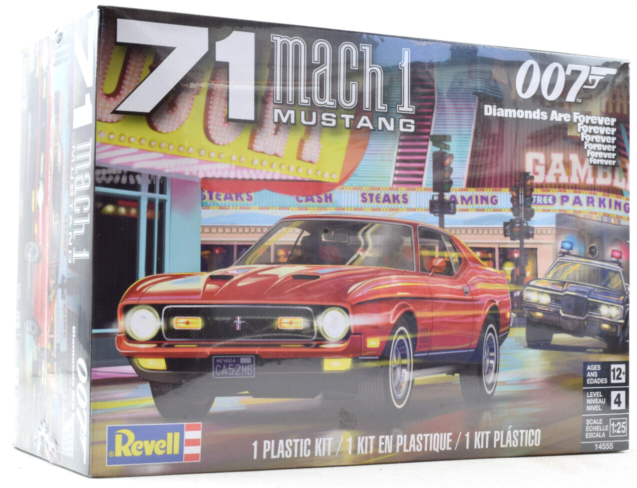 Комплект модели Джеймса Бонда Revell 1971 Ford Mustang Mach 1  007 в масштабе 125 14555 6190₽