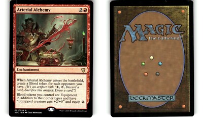 MTG Innistrad: Crimson Vow Arterial Alchemy VOC 023/038