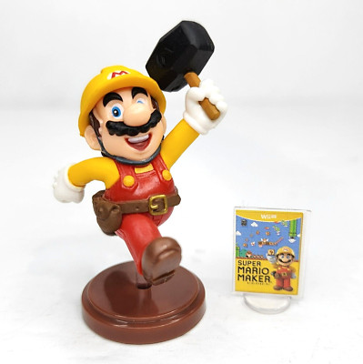 Super Mario Maker 2'' Builder Mario Choco Egg Mini Figure Gashapon Furuta