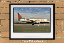 America West Airlines Airbus A319-132 11" x 14" Color Photograph (AB078RGJF11X14