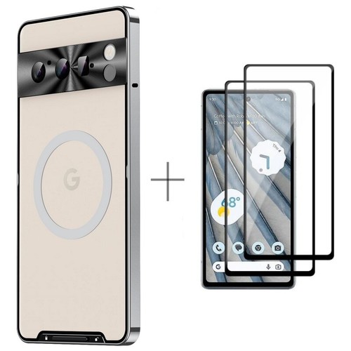 For Google Pixel 9 Pro XL 8 7 Pro 8A 7A Frosted Magsafe Acrylic Metal Case Cover - Picture 19 of 19