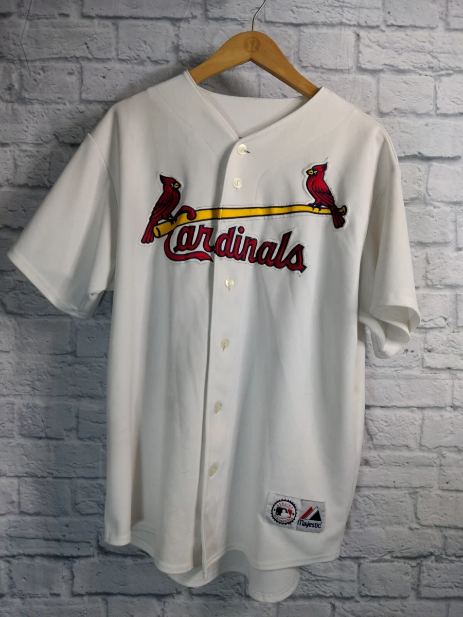 Vintage - Men - Majestic St. Louis Cardinals Jersey - White/Red