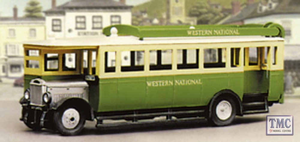 5133 Modelscene OO Gauge Maudslay Bus Western National Plastic Kit