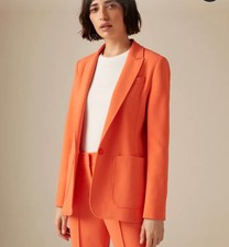 Me+em Colour Pop Boyfriend Blazer Aranciata Size 6 Bnwt