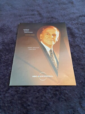 JOHN SPENCER 1946-2005 tribute ad West Wing & 24 100th episode Kiefer Sutherland