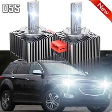 D5S LED Headlight Bulbs High-Low for Chevrole...