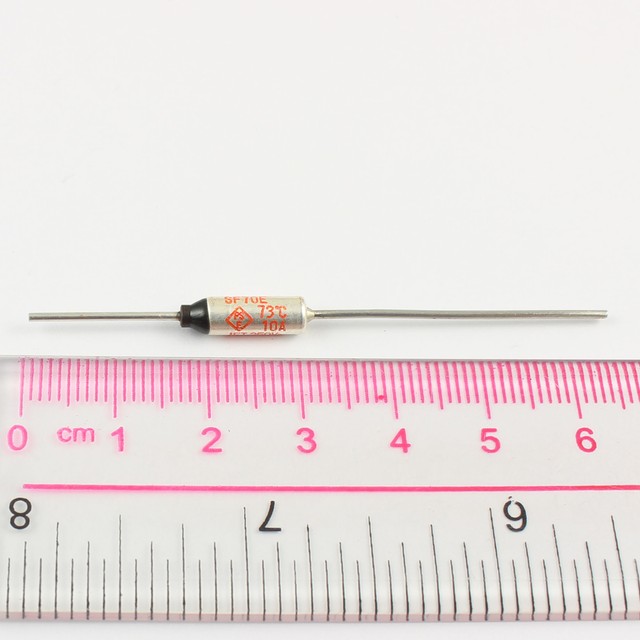 Fusibles Thermiques SF70E à SF240E – Lot De 5 à 10 Pièces, Coupure 73-240°C, 10A 250V, Sécurité Appareils électriques