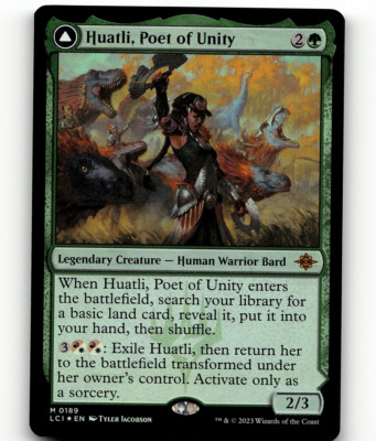 FOIL - MTG Huatli, Poet of Unity 189 - The Lost Caverns of Ixalan | eBay
