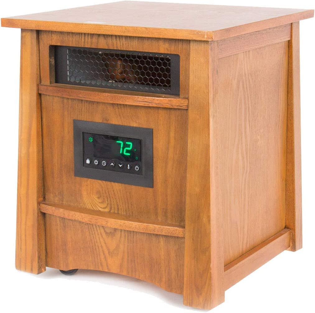 Space Heater Magnavox Infrared Heater Reviews Wood Cabinet