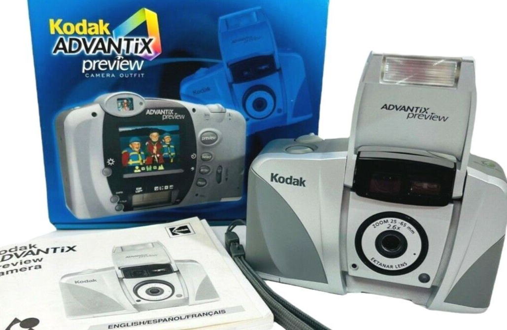 Advantix Preview Camera APS Point-Shoot Film-Kodak PREOWNED
