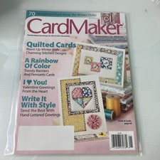 CardMaker Magazine January 2012 Quilted Cards
