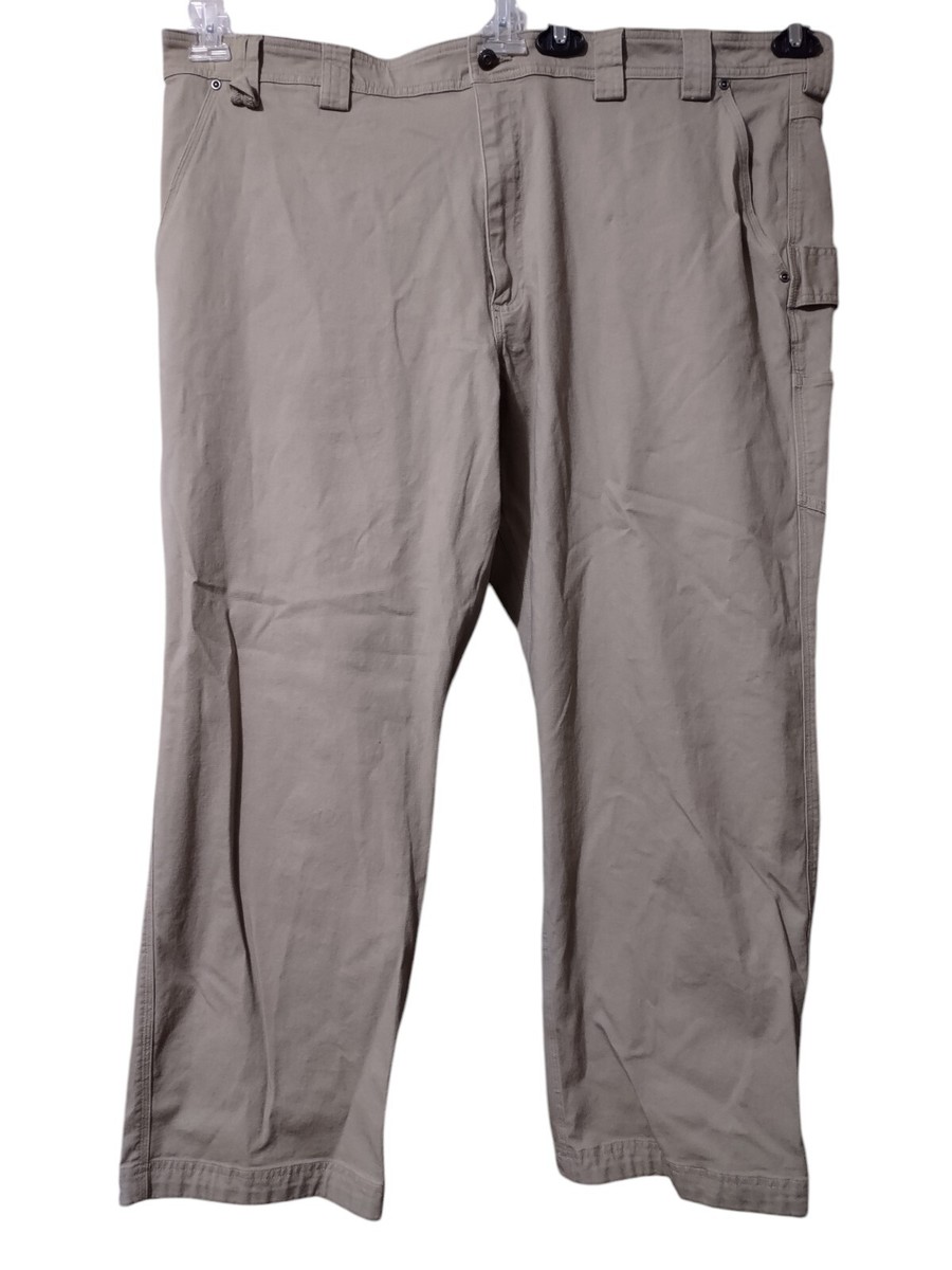 Duluth Trading Co Pants Men's 46x30 Flex Fire Hose Relaxed Fit Cargo Jeans  Logo