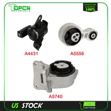 For 2010-2011 Mercury Milan 2.5L GAS AUTO Transmission Motor&Trans Mounts Set