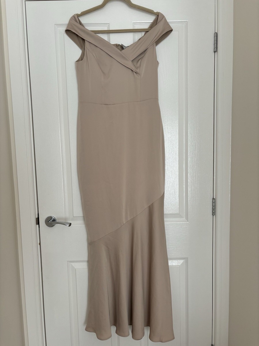 sachin and babi light blue dress Champagne Bridesmaid Dresses