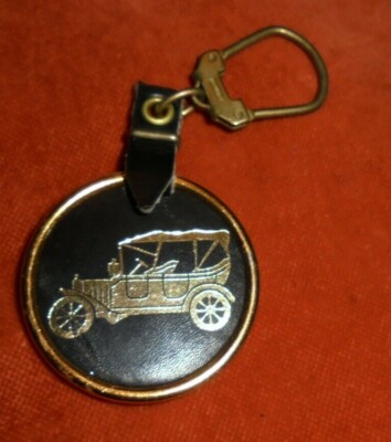 Garage keychain ESSO H. GUILLEMIN BLENOD les Pont à Mousson TACOT 1900