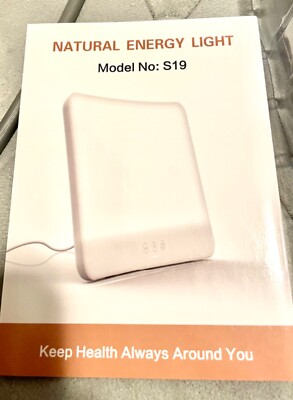 LED Light Therapy Lamp with Timer Function