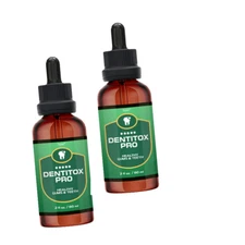Dentitox Pro Healthy Gums Teeth 100% Natural Dental Health Supplement (2 Pack)