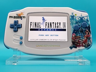 Funnyplaying M2 IPS Backlit Gameboy Advance Custom Final Fantasy Tactics  GBA