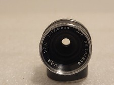 Beautiful Yvar 12.5mm 2.8 AR lens in nice clean condition. D Mount Cine lens
