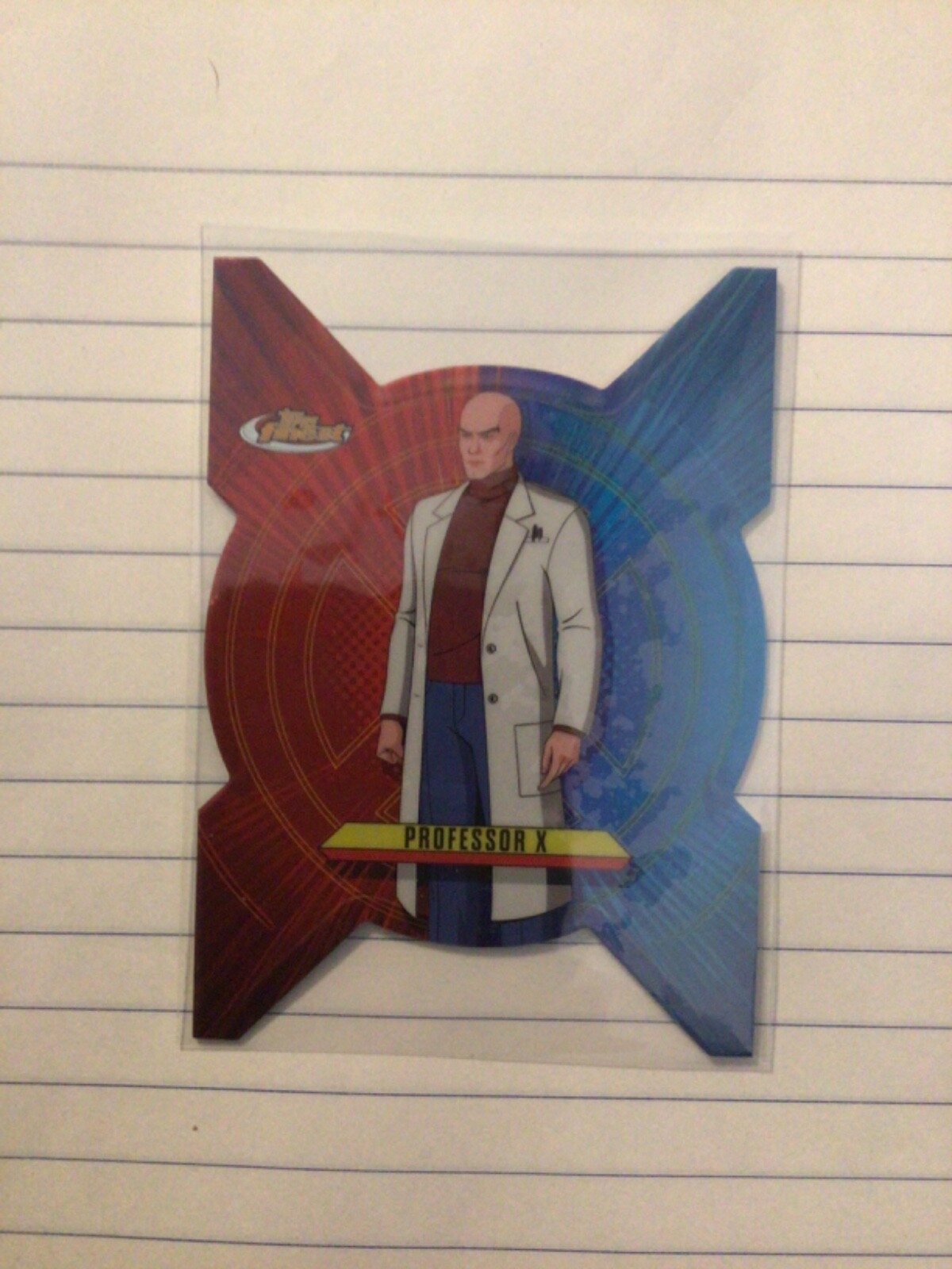 2025 Topps Finest X-Men '97 #CA-14 PROFESSOR X CHILDREN OF THE ATOM DIE CUT SP
