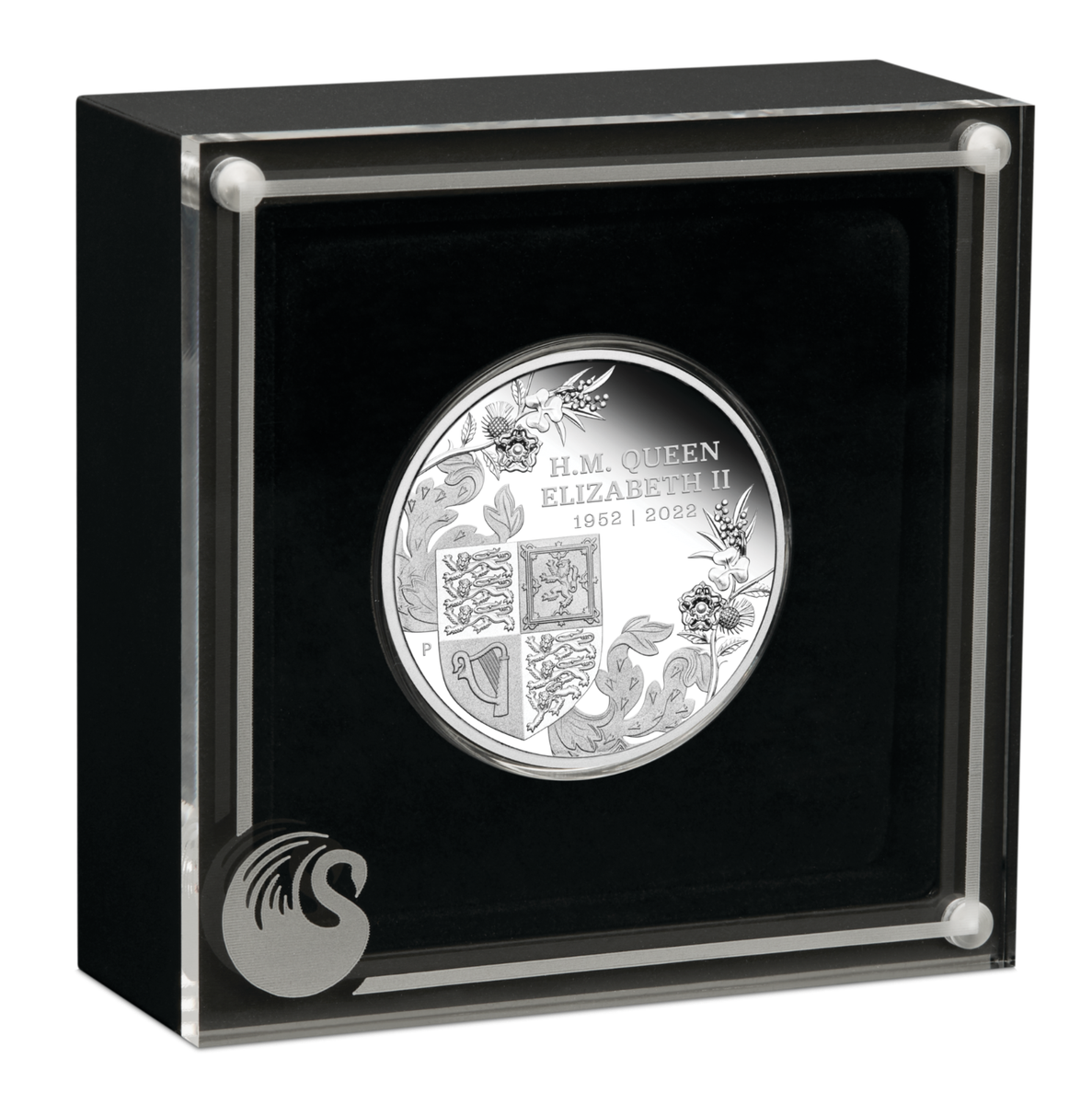 The Queen's Platinum Jubilee 2022 1oz Silver Proof Coin $1 H.M. Q.