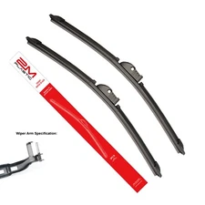 Front Windshield Wiper Blades For PORSCHE Cayenne 2002-2018 26" 26" All Season
