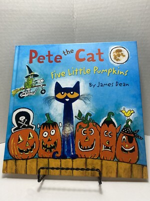 Pete The Cat Five Little Pumpkins James Dean Halloween 9780062304186| eBay