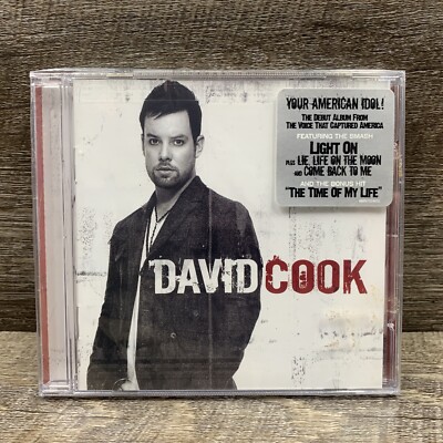 David Cook Self Titled (American Idol) (CD, Dec-2008, RCA) Bonus Track 