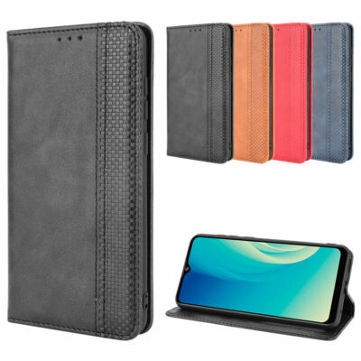 For ZTE Blade A7S 2020 Case Magnetic PU Leather Wallet Card Stand Flip Cover