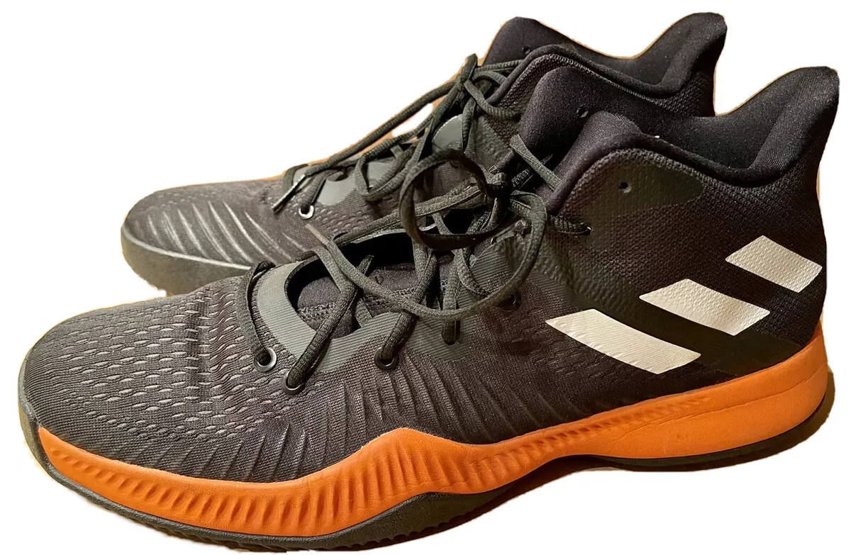 ADIDAS MAD BOUNCE 2017 BLACK ORANGE BASKETBALL SHOES, 2AC7252, MENS US UK 16 | eBay