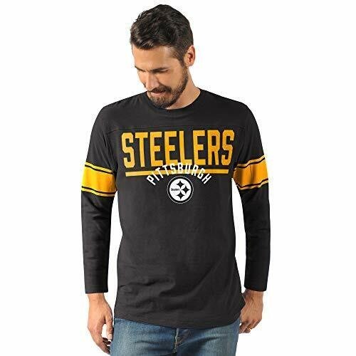 Camiseta G-III Sports 810 NFL Hombre Pittsburgh Steelers Champion Mangas Largas (S) - Imagen 1 de 1