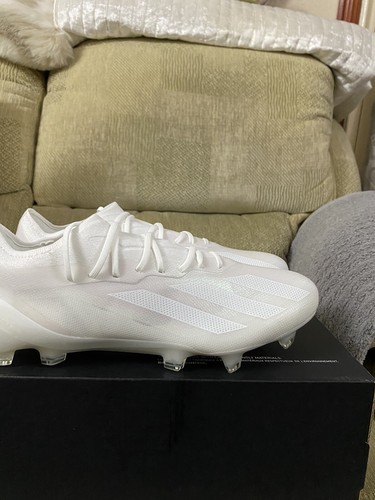 Adidas X Crazyfast.1 FG Triple White Football Boots BNIB Size 6.5uk Men’s GY7418 - Picture 4 of 20