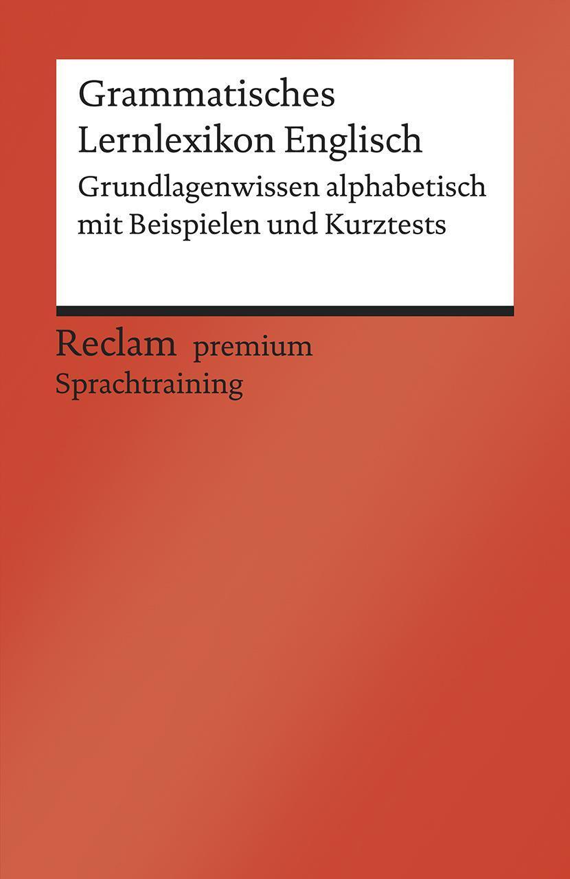 Grammatisches Lernlexikon Englisch Andrew Williams