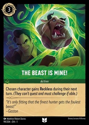 The Beast is Mine! - The First Chapter - Lorcana TCG
