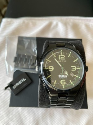 BREIL Manta Professional TW1359, Edelstahl schwarz, Automatik (Miyota 8215)