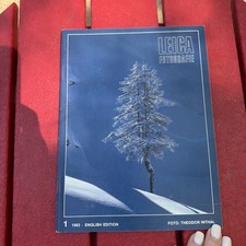 1983 Leica Photography Magazine 1/1983 English Edition Cover By Theodor Inthal