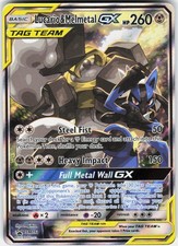 Lucario & Melmetal GX - SM192 Holo Promo Sun & Moon Promo Pokemon Near Mint on eBay