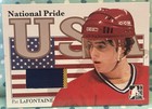 PAT LAFONTAINE 2005-06 In The Game Heroes & Prospect National Pride Jersey Relic