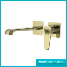 Brushed Brass Bathroom Tap Range – Mono, Tall, Wall, Bath Filler & Shower Mixer