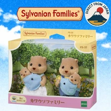 Epoch Sylvanian Families Otter Family Doll Set FS-32 Calico Critter