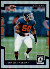 2017 Donruss Optic Silver Prizm Jerrell Freeman #46 Chicago Bears Holo Parallel