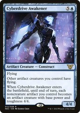 Cyberdrive Awakener - Normal NM MTG Commander: Kamigawa: Neon Dynasty
