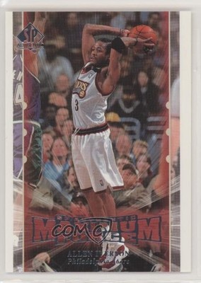 1999-00 SP Authentic Maximum Force Allen Iverson #M5 HOF 0e7x