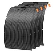 200W Flexible Solar Panel Mono 30V Portable Power Camping Home RV Battery Charge