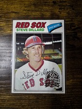 2026 Topps Heritage #142 Steve Dillard 1977 50th Anniversary BuyBack Red Sox