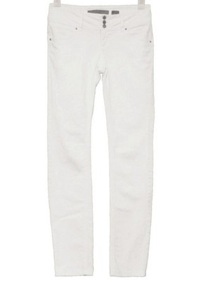 VERO MODA Damen-Jeans RIDER 4-Pocket Denim Baumwolle Elastan Creme-Weiß W27 L34