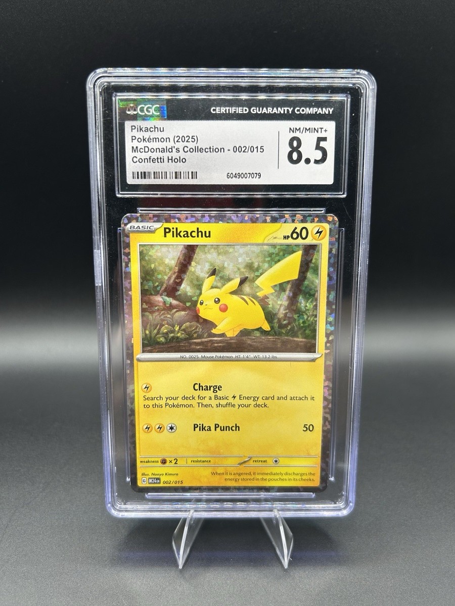Pikachu 002/015 McDonald's 2024 Holo for sale online | eBay