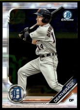 2019 Bowman Draft Chrome Brock Deatherage Detroit Tigers #BDC-5