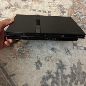 Sony PlayStation 2 Slim Console w/ Cords PS2 Tested And Working SCPH-70012 Black