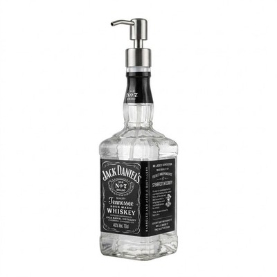 NEU Jack Daniels Seifenspender Upcycling Whiskey Flasche Badezimmer Geschenk
